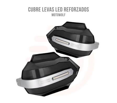 CUBRE LEVAS MOTO WOLF - CAJAS